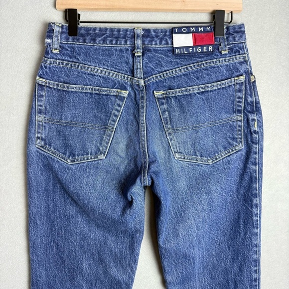 Vintage Tommy Hilfiger Women’s High-Waisted Jeans Made in Macau 1990 Y2K size 7 - Picture 6 of 16